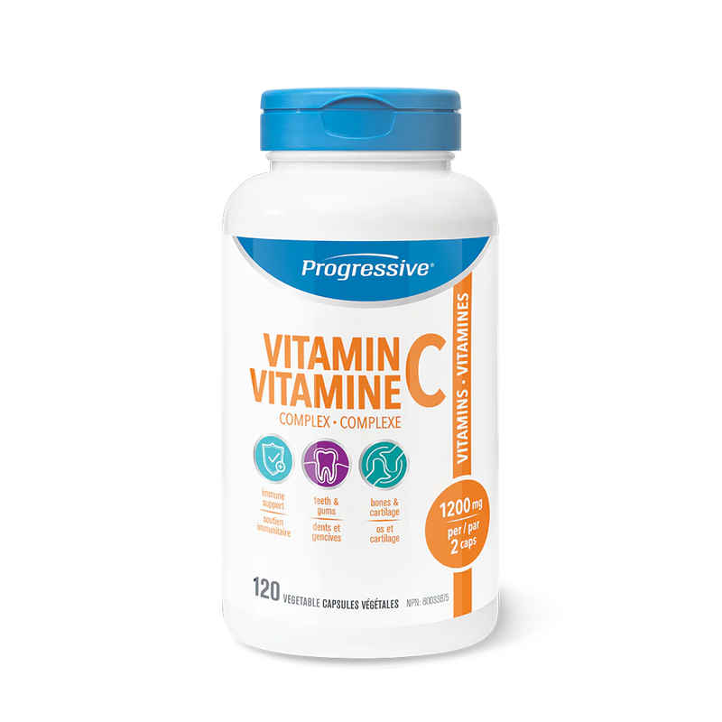Progressive Vitamin C 120 Veggie Caps