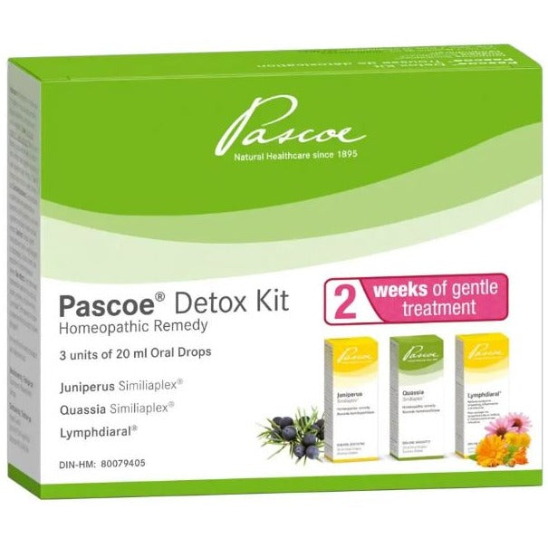 Pascoe Detox Kit 20ml x 3 Homeopathic at Village Vitamin Store