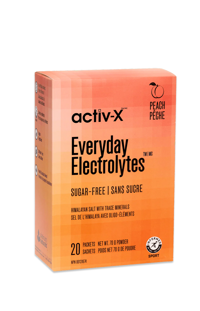 Platinum Naturals activ-x Everyday Electrolytes ,Peach 20 Sachets