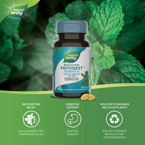 Nature's Way Pepogest 60 Softgels