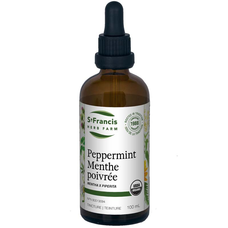 St Francis Herbs Farm Peppermint Tincture 100mL