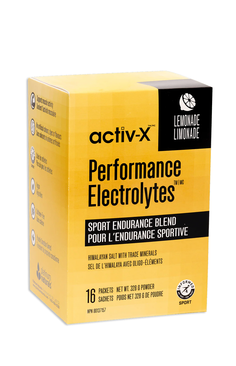 Platinum Naturals activ-x Performance Electrolytes , Lemonade  16 Sachets