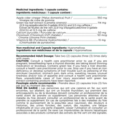 Platinum Naturals Super Apple Cider Vinegar+ 90 Veggie Caps Supplements - Weight Loss at Village Vitamin Store