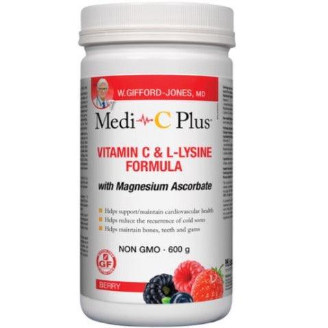 Medi C Plus Berry Powder 600 Grams Vitamins - Vitamin C at Village Vitamin Store