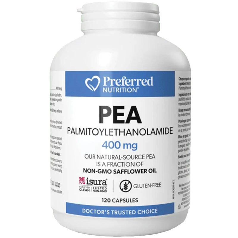 Preferred Nutrition PEA 400mg 120 Capsules