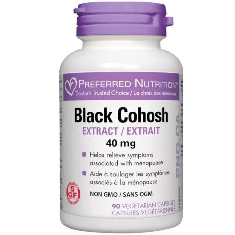 Preferred Nutrition Black Cohosh Extract 90 Veggie Caps