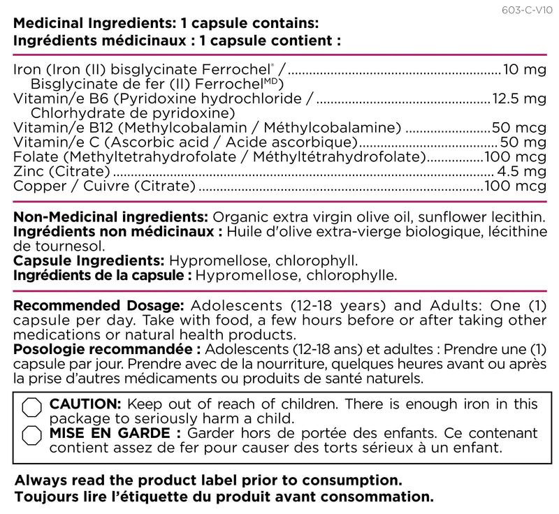 Platinum Naturals Prenatal EasyIron Extra Gentle 60 Softgels