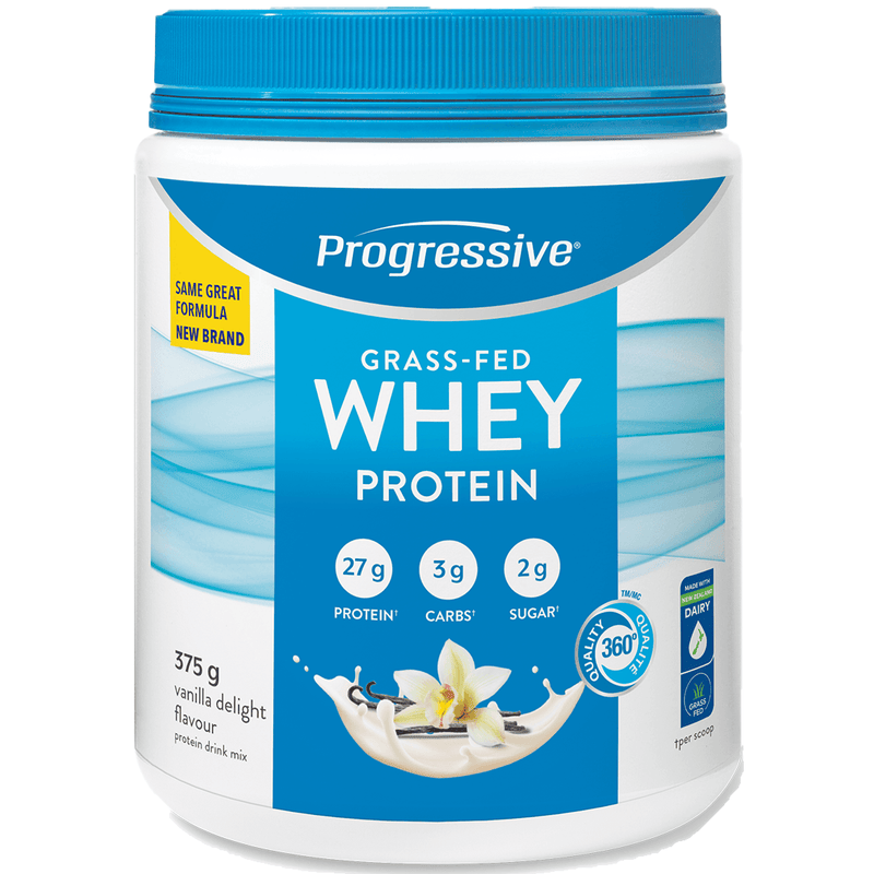 Progressive Grass Fed Whey Protein Vanilla Delight 375g Supplements - Protein at Village Vitamin Store