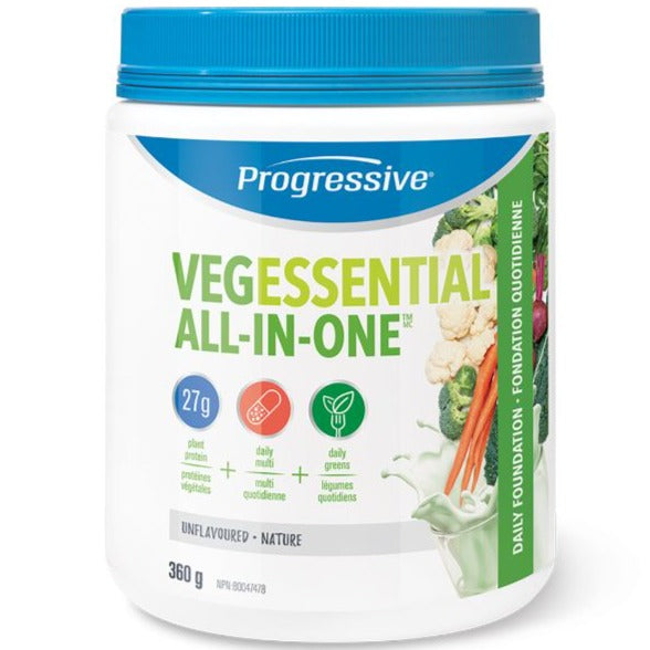 Progressive VegEssential All In One Unflavored 360G Supplements - Greens at Village Vitamin Store