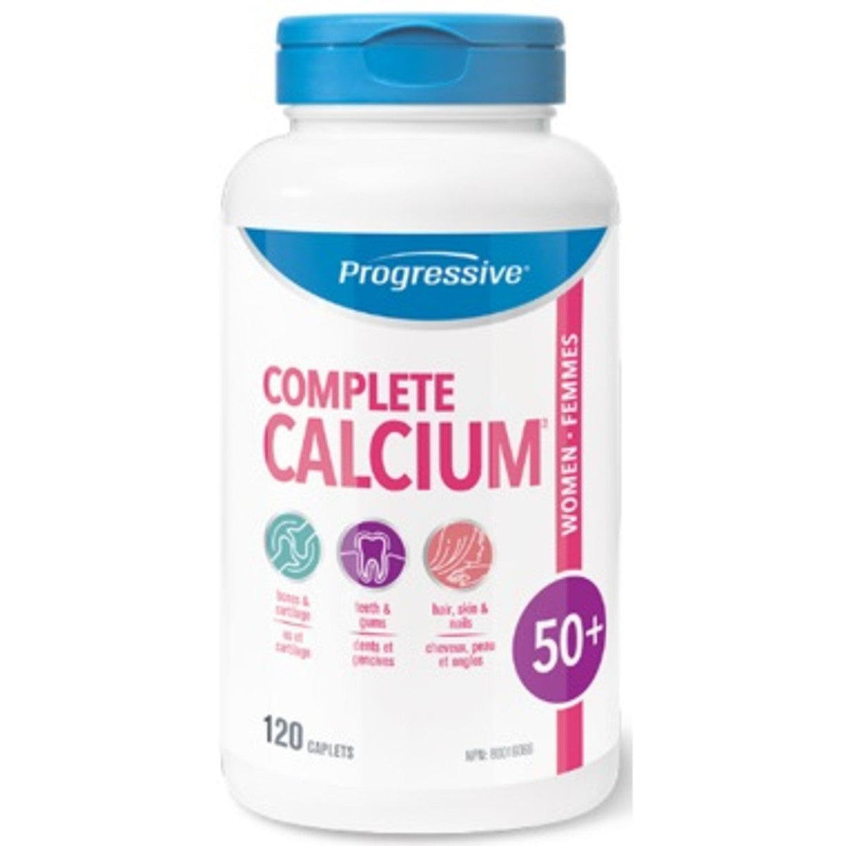 Progressive Complete Calcium For Women 50+ 120 Caplets Minerals - Calcium at Village Vitamin Store