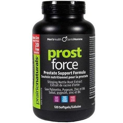 Prairie Naturals Prost-Force 120 Softgels Supplements - Prostate at Village Vitamin Store