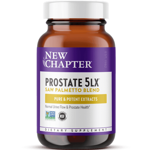 New Chapter Prostate 5LX Saw Palmetto Blend 120 Capsules Supplements - Prostate at Village Vitamin Store