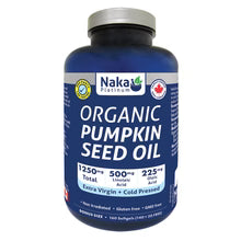 Naka Platinum Organic Pumpkin Seed Oil 160 Softgels