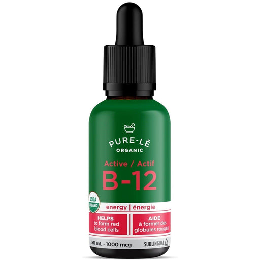 Pure-le Natural Active B12 50mL Vitamins - Vitamin B at Village Vitamin Store