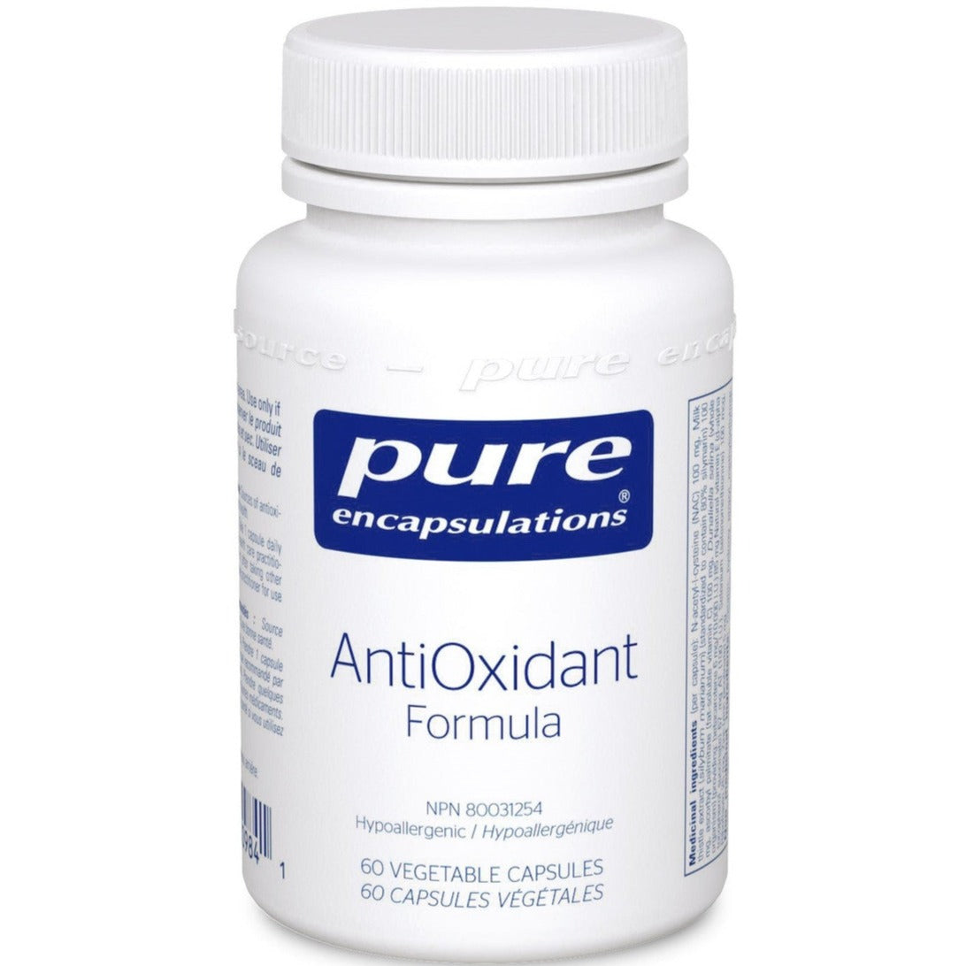 Pure Encapsulations AntiOxidant Formula 60 Veg Capsules Supplements at Village Vitamin Store