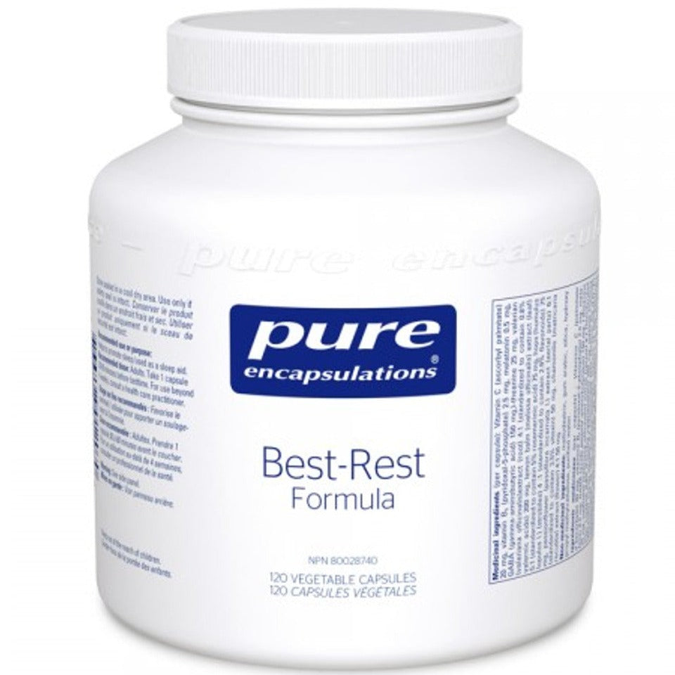 Pure Encapsulations Best Rest Formula 120 Veg Capsules Supplements - Sleep at Village Vitamin Store