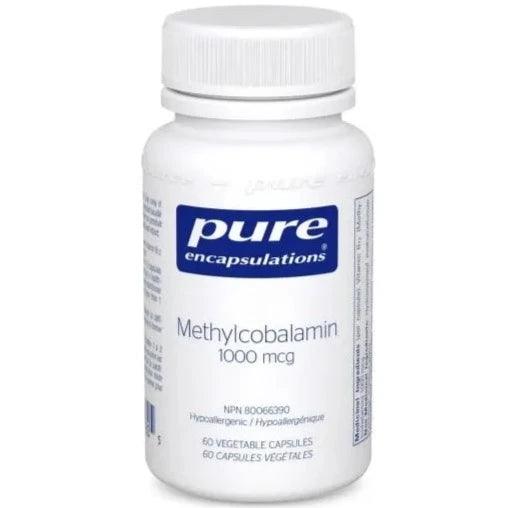 Pure Encapsulations Methylcobalamin 1000mcg 60 Veggie Caps