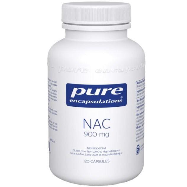 Pure Encapsulations NAC 900mg 120 Capsules Supplements - Amino Acids at Village Vitamin Store