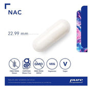 Pure Encapsulations NAC 900mg 120 Capsules Supplements - Amino Acids at Village Vitamin Store