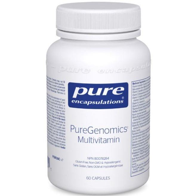 Pure Encapsulations Puregenomics Multivitamin 60 Capsules Vitamins - Multivitamins at Village Vitamin Store
