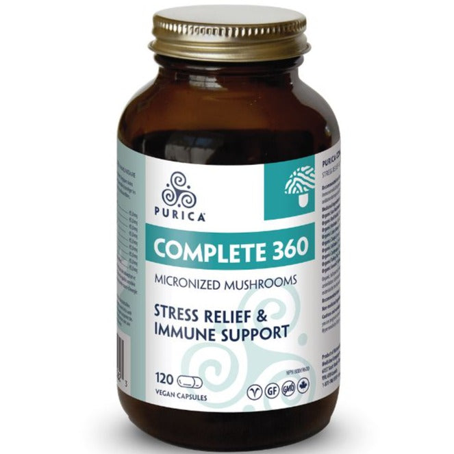 Purica Complete 360 120 Vegan Caps Supplements - Stress at Village Vitamin Store