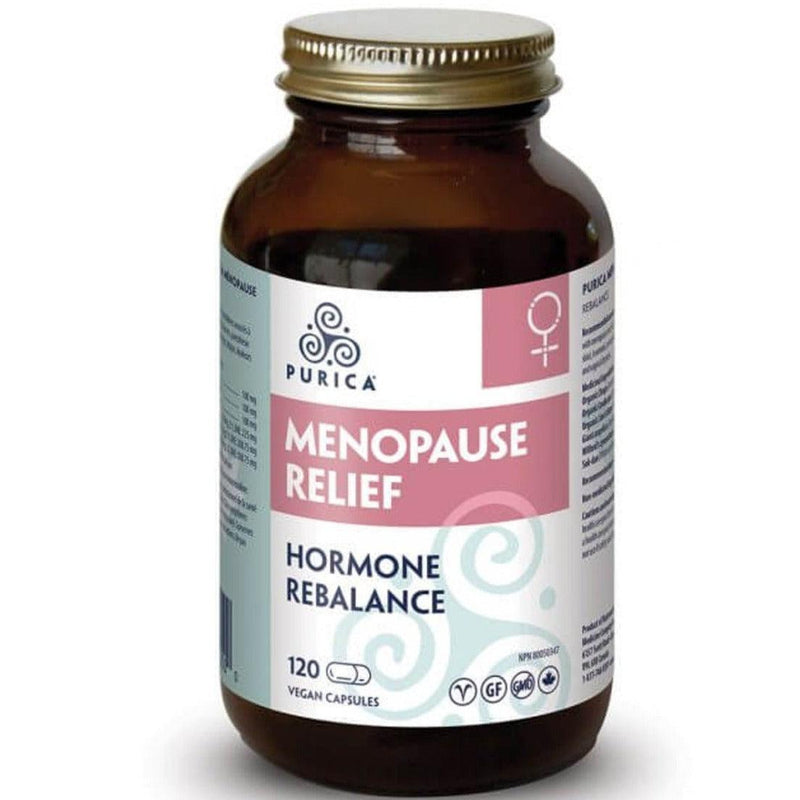 Purica Rebalance-Menopause Relief 120 Vegan Capsules Supplements - Hormonal Balance at Village Vitamin Store