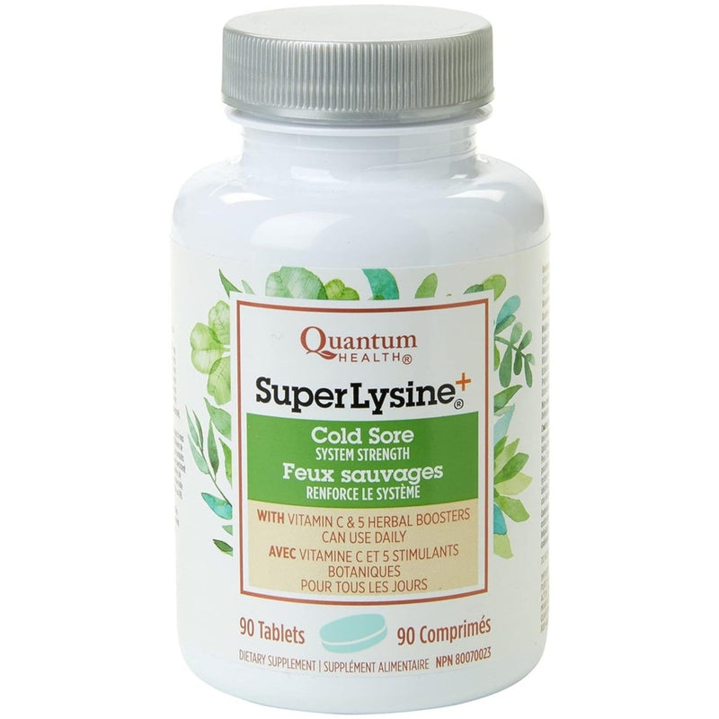 Quantum Health Super Lysine+ 90 Tabs Supplements - Amino Acids at Village Vitamin Store
