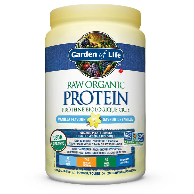 Garden of Life Raw Organic Protein Vanilla 624g