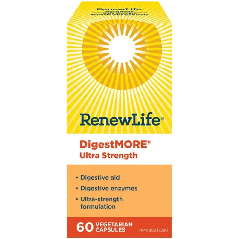 Renew Life DigestMORE Ultra Strength 60 Veggie Caps