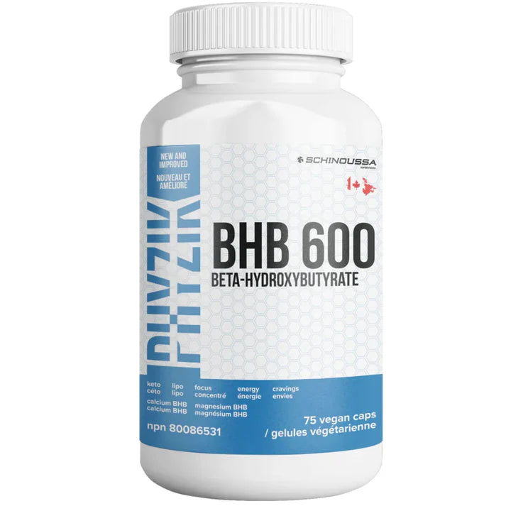 Schinoussa BHB 600 Beta-Hydroxybutyrate 75 vegan caps