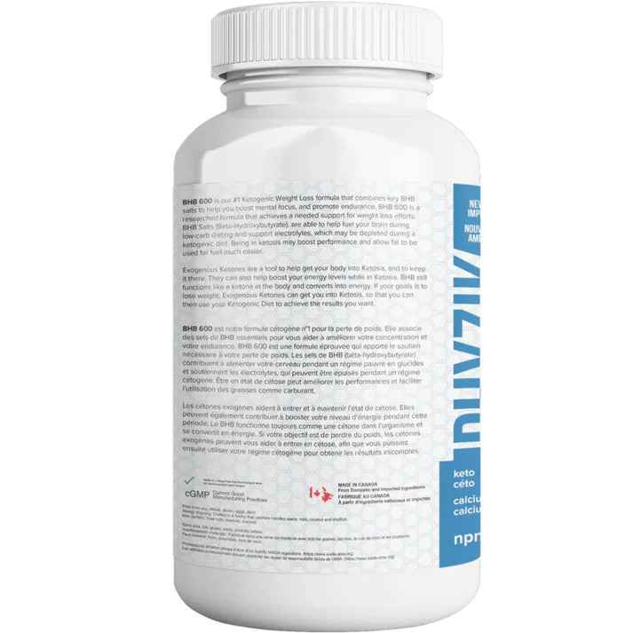 Schinoussa BHB 600 Beta-Hydroxybutyrate 75 vegan caps