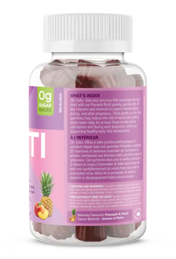 Suku Vitamins The Complete Prenatal 60 Gummies