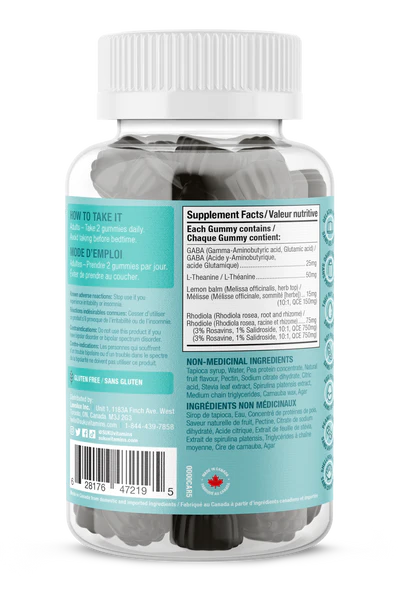 SUKU Vitamins Buh Bye Stress 60 Gummies