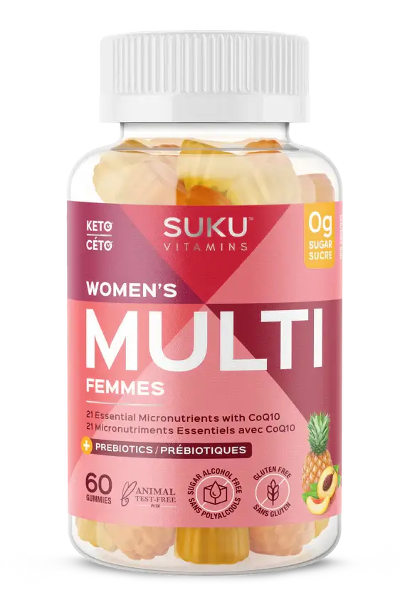 Suku Vitamins The Complete Women's Multi 60 Gummies
