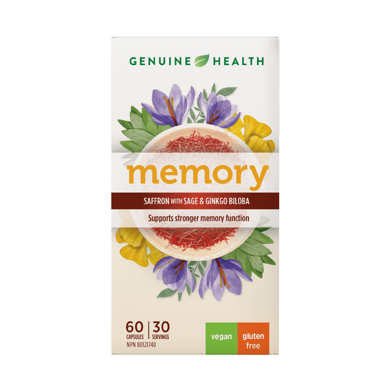 Genuine Health Memory 60 Caps