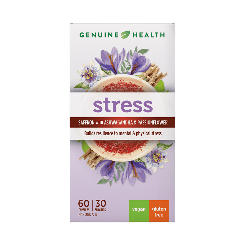 Genuine Health Stress 60 Caps