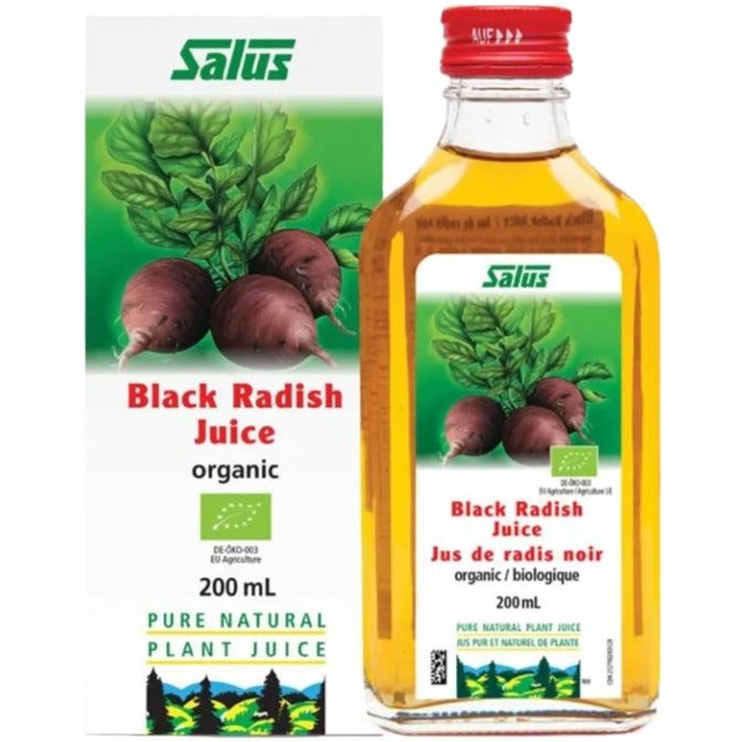 Salus Organic Black Radish Juice 200mL Food Items at Village Vitamin Store
