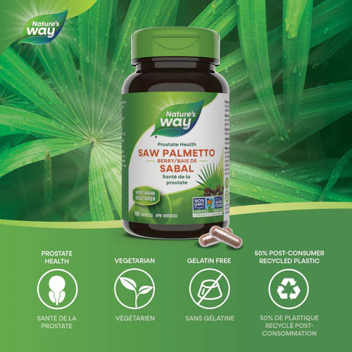 Nature's Way Saw Palmetto Berry 100 Caps