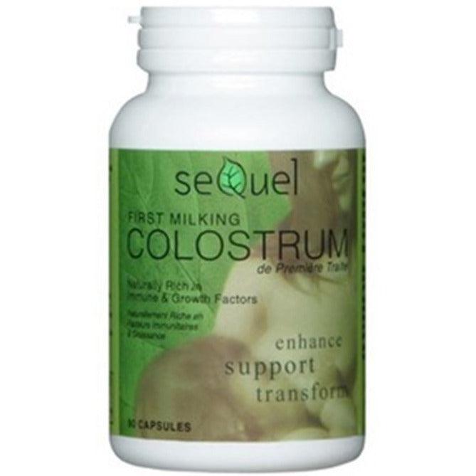 Sequel Colostrum 90 Capsules Supplements at Village Vitamin Store
