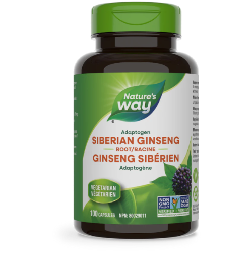 Nature's Way Siberian Ginseng 100 Caps