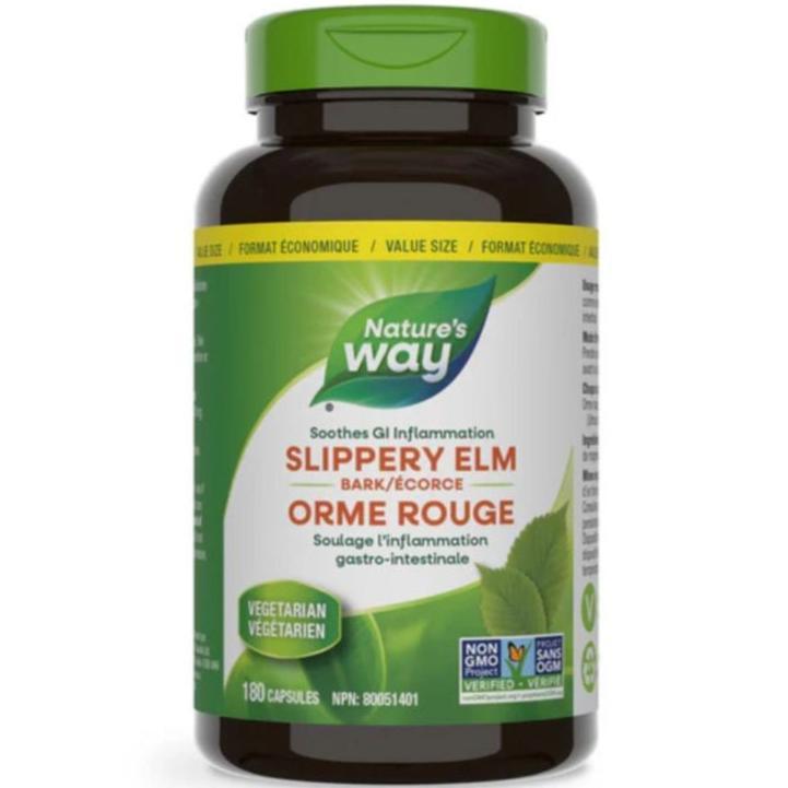 Nature’s Way – Slippery Elm 400mg 180 Caps