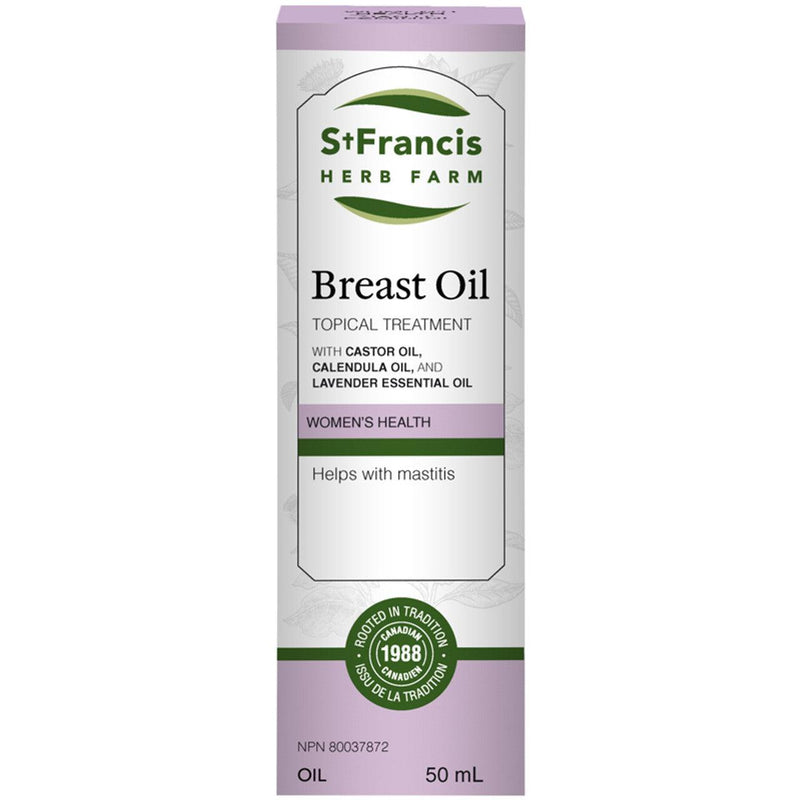 St Francis Breast Oil 50 ml Beauty Oils at Village Vitamin Store