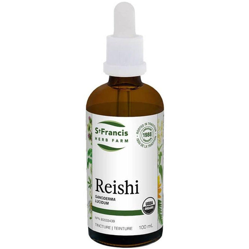 St. Francis Reishi 100mL Supplements at Village Vitamin Store