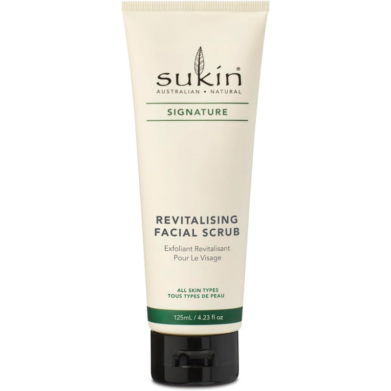 Signature Revitalising Facial Scrub by Sukin for Women - 125 mL