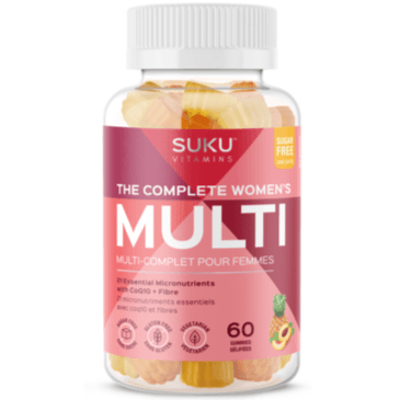 Suku Vitamins The Complete Women's Multi 60 Gummies Vitamins - Multivitamins at Village Vitamin Store