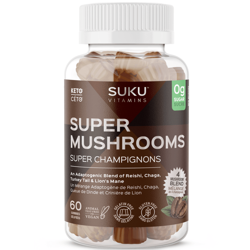 SUKU SUPER MUSHROOMS 60 gummies