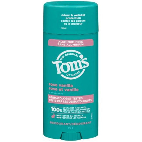 Tom's of Maine rose vanilla Deodorant 92g
