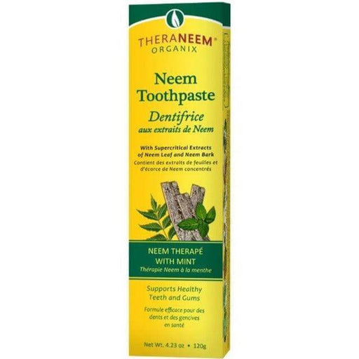 Theraneem Neem Toothpaste Mint 120g Toothpaste at Village Vitamin Store