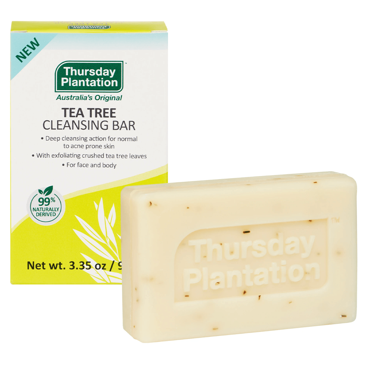 Thursday Plantation Cleansing Bar Tea Tree 95g* Soap & Gel at Village Vitamin Store