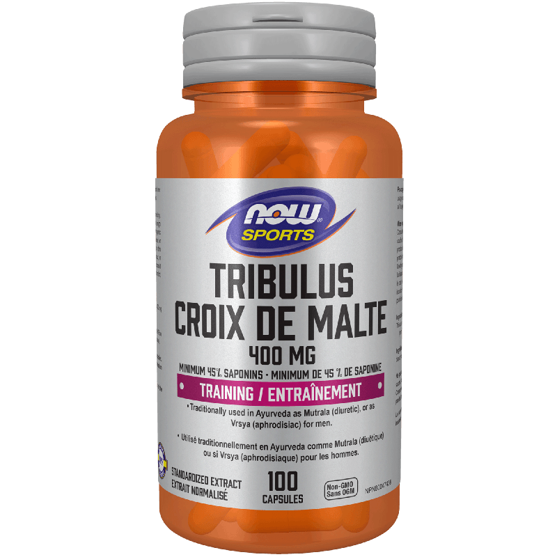 NOW Sports Tribulus Extract 400 mg 100 Caps Supplements - Sports at Village Vitamin Store